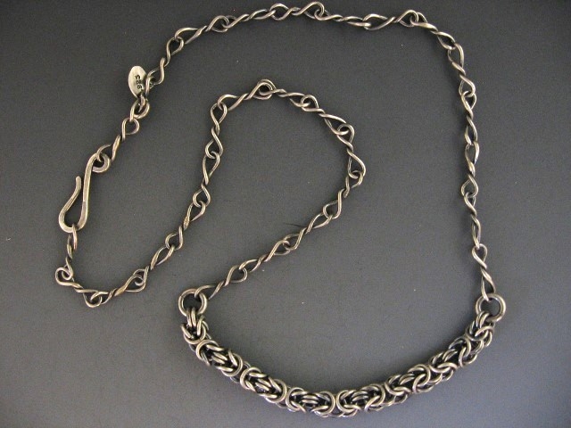 Sequential Center in a Twisted Link Necklace (N138)