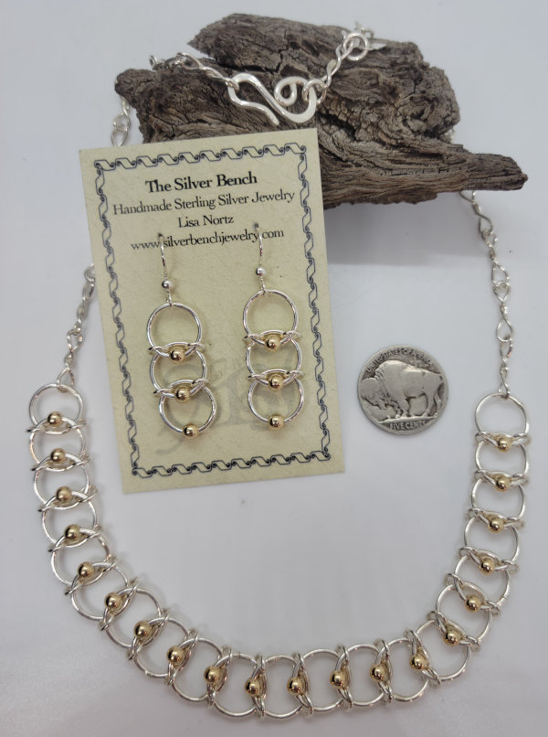 Rio Chain Necklace & Earring Set (N151)